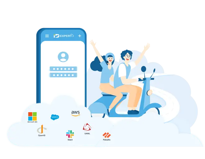 SSO 暢行雲端 示意圖